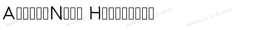 AvenirNext Heavy字体转换